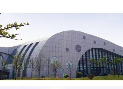 平湖会议中心外景网架工程